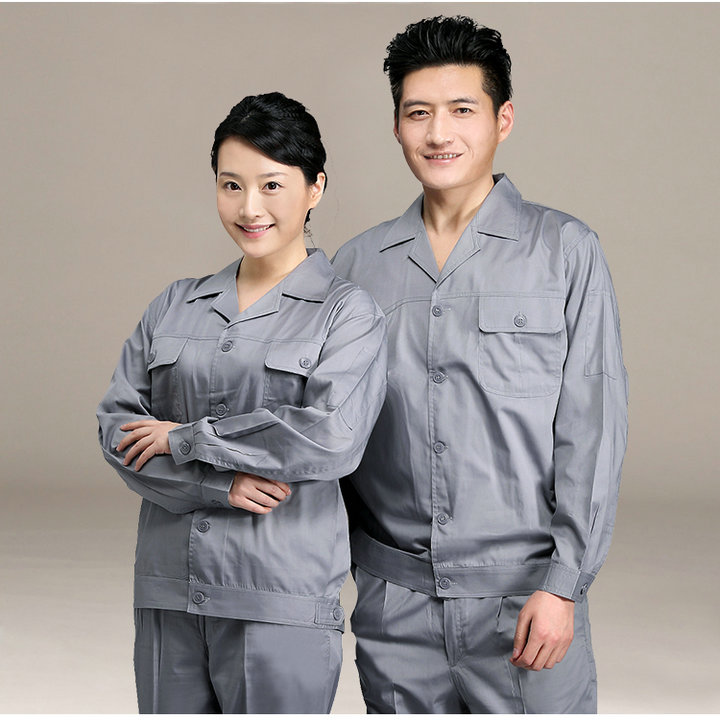 北京工作服價(jià)格,工作服款式,JC127滌棉長(zhǎng)袖工作服