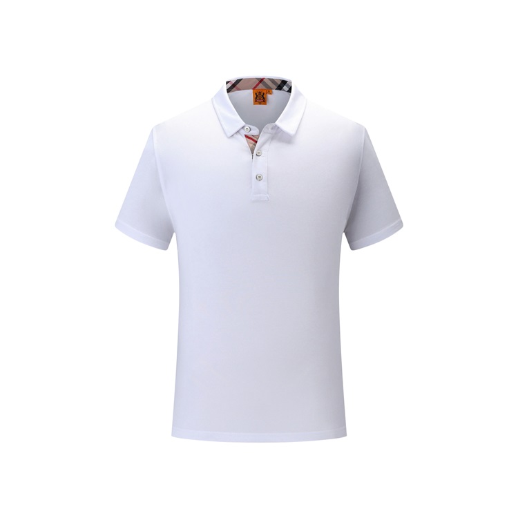 白色翻領Polo衫,白色Polo衫定制,白色Polo衫加工廠